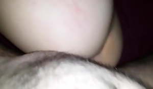 Wife with huge tits doesn’t want to be filmed fucking