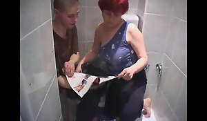 Russian Mom Catches Son Jerking in the Bathroom: MTHRFKR