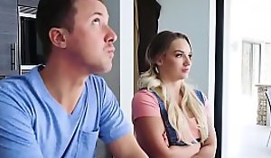 Wife hires babysitter for her husband who he fucks anal