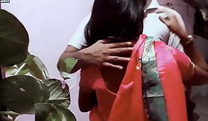 Aunty in a saree
