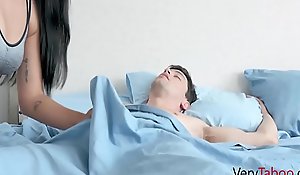 Mom Supplicates Daughter In Fuck Sleeping Virgin Son- Karmen Santana