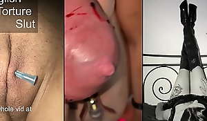 Extreme tit and pussy torture