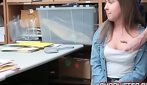 Teenager Brooke Blissfulness Sucking Cop Penis On Spycam