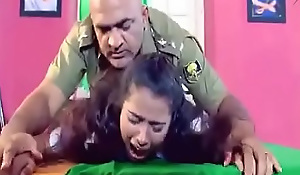 Army functionary is forcing a foetus to hard sex in his cabinet