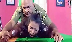 Army officer is forcing a lady to hard sex in his directors