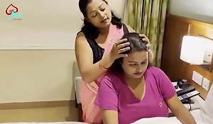 Desi bhabhi in saree cheating on skimp with devar