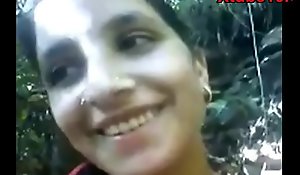 Indian Desi Village Widely applicable Screwed by BF in Jungle Porn Video