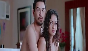 Tridha choudhury topless giving a kiss scene from khawto