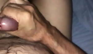 Wank and cum in slow two seconds