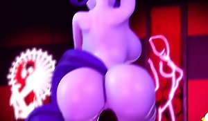 Collectible twerks her big ass for all the sexy bronies