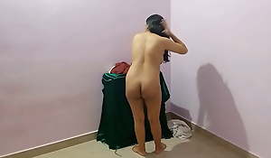 Indian girl caught dress changing