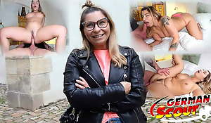 GERMAN SCOUT - CURVY GIRL VIVENNE PICKED UP AND FUCKED HARD