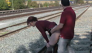 Indestructible Fuck in a Train Station - Popp Sylvie in Public