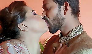 Desi Super Hot Wife Gets A Satisfying Think the world of By Husband On Suhagrat Night